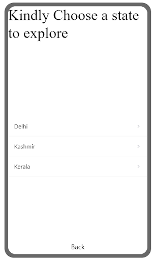 India Tourism Screen 2