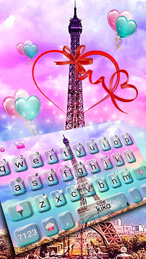 Android application Dreamy Eiffel Tower Theme screenshort