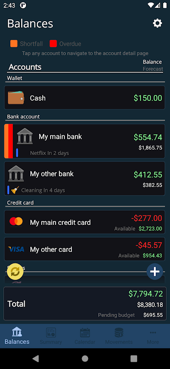My Accounts and Expenses - 1.4.5 - (Android)