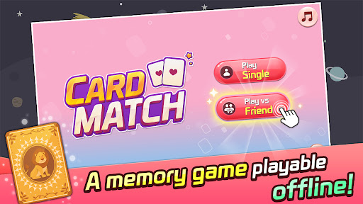 Android application Memory game : Card match screenshort