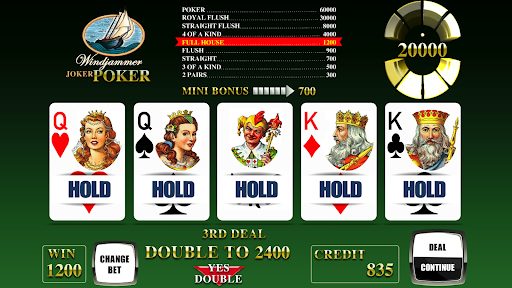 Windjammer Poker Screen 2