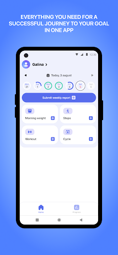 Android application Physical Life screenshort