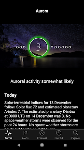 Space Weather App Ekran görüntüsü