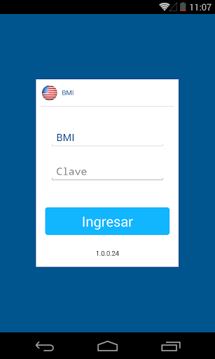 Android application BMI Cotizador Salud screenshort