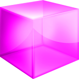 Pink Cube Theme GO Launcher EX icon