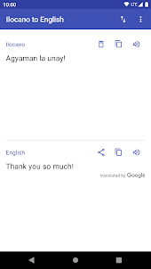 English to Ilocano Translator