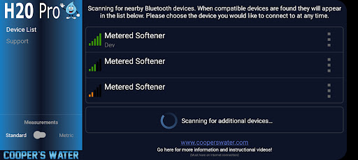 Android application H2O Pro screenshort