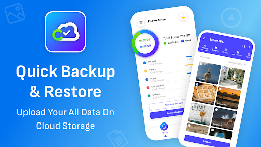 Android application Cloud Storage: Easy Backup screenshort
