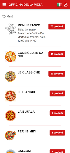 Officina della Pizza Screen 2