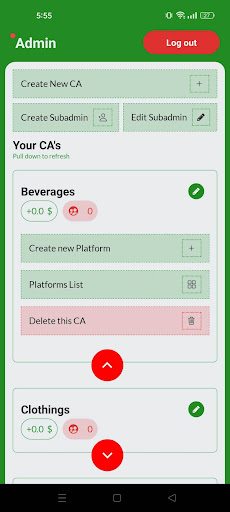 UserManagement Screen 2