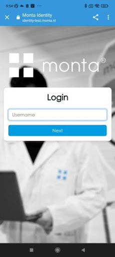 Monta Employee App Screen 2