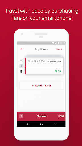 MuniMobile screenshot