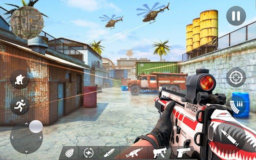 Android application FPS Strike Gun Shooting Game screenshort