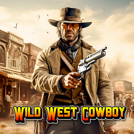 Wild west pop up ui cowboy jogo temático estratégia para celular