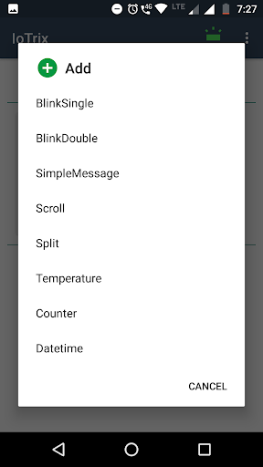 IoTrix Screen 3