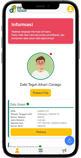 PPDB Dairi Screen 3