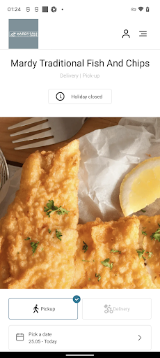 Android application Mardy Traditional Fish & Chips screenshort