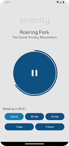 Serenity - Nature soundscapes Screen 2