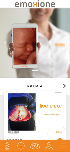 Android application emoxione screenshort