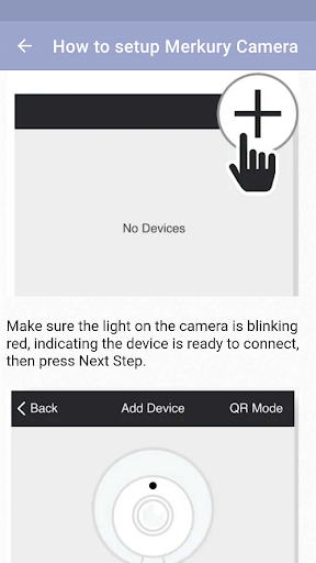 Merkury Camera Guide Screen 2