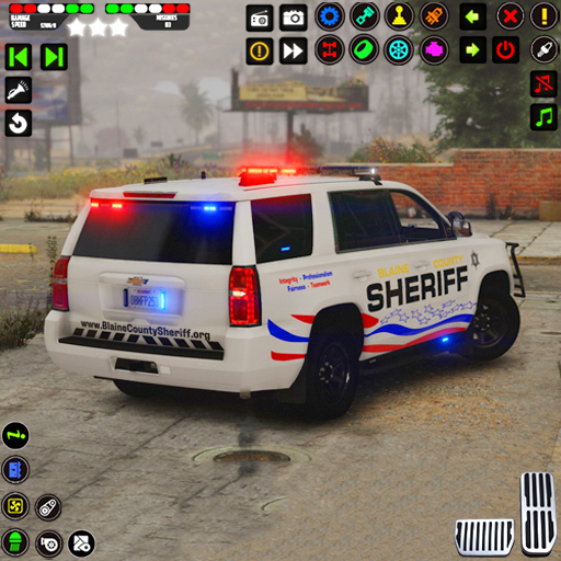 Police Car simulator Cop Games logo