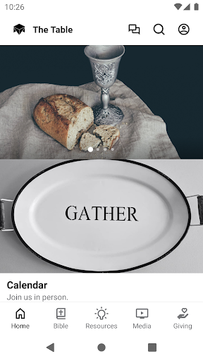 Android application The Table Philadelphia screenshort