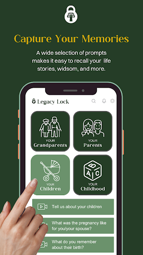 Android application Legacy Lock screenshort
