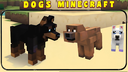 Android application Mod Dog Minecraft PE screenshort