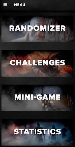 Android application Randomizer and statistics DBD screenshort