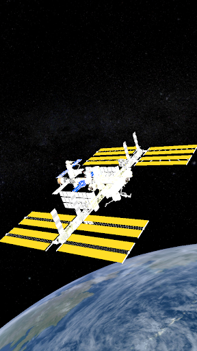 ISS and Earth Screen 3