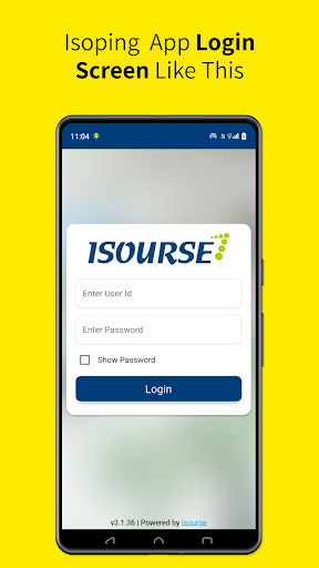 Isoping Unified Business Soln. Screen 2