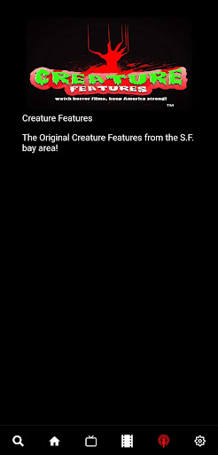 Creature Features Network Screen 2