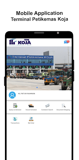 Android application m-tpkkoja screenshort