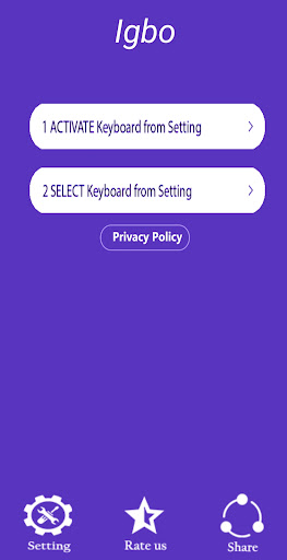 Igbo Keyboard : Easy Igbo Typi Screen 2