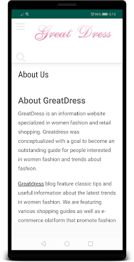 Great Dress Screen 3