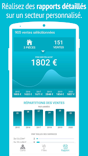 Prix Immo Vente immobilière en France (Etalab) v2.1 (MOD,Premium Unlocked) Free For Android 3