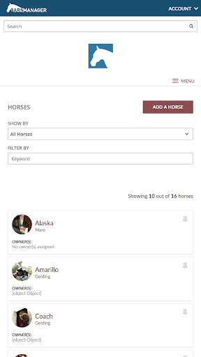 BarnManager Screen 3