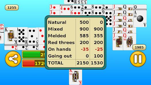 Play free Play OK Canasta Online games.