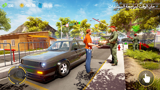 لعبة لعبة شرطة حدود الحدود apk مهكر1