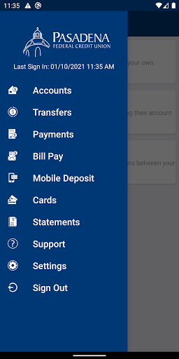Pasadena FCU Screen 2