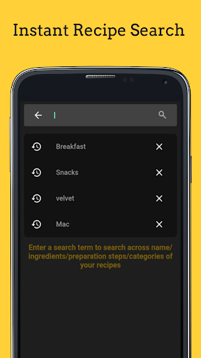 Screenshot of My Recipes - Cookbook Manager