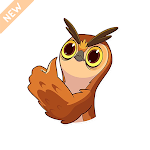 Cover Image of Tải xuống Owl Stickers WAStickerApps 1.4 APK