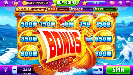 Golden Casino Vegas Slots APK v1.0.620 MOD (Unlimited Gems) 4