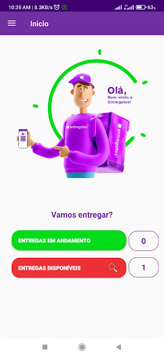 Entregatex - para Entregador Screen 3