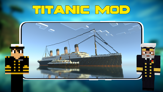 Captura 1 Titanic Mod para Minecraft PE android
