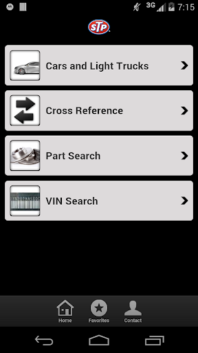 Android application STP Filters screenshort