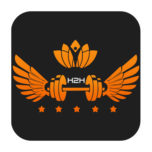 H2H Fitness Studio and Spa logo