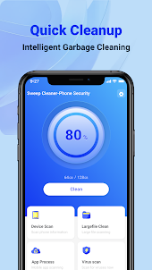 Sweep Cleaner-Phone Security