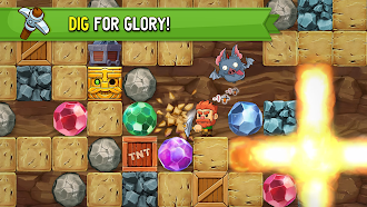 Game screenshot Копай! Игра Золотая шахта apk download