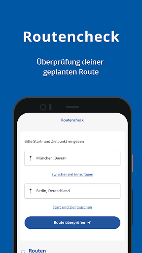 Autobahn App Screen 2